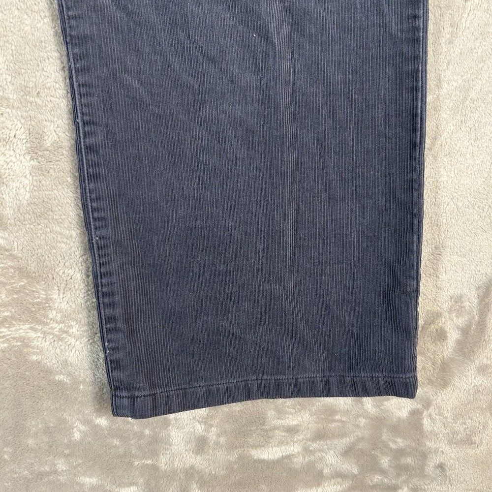 VTG 90s Polo Ralph Lauren Pants Mens 38x30 Blue Corduroy Classic Chino 5-Pocket - Picture 6 of 16